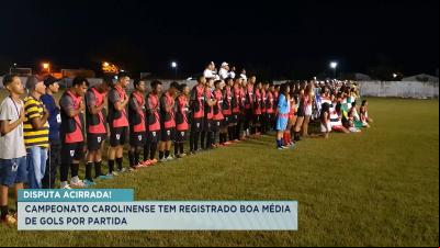 Campeonato Carolinense registra boa média de gols
