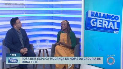 Cantora Rosa Reis explica mudança de nome do Cacuriá de Dona Teté