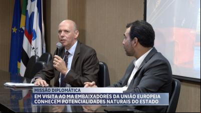 Embaixadores da União Europeia debatem parceria com o MA durante encontro em São Luís