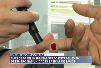 Ministério da Saúde garante entrega de 1,8 milhão de unidades de insulina até dezembro