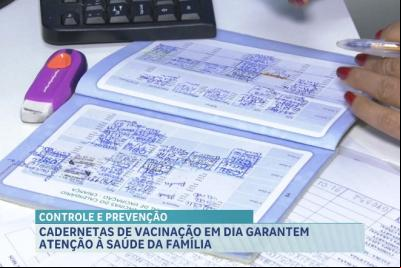 Manter a caderneta de vacinação atualizada é eficaz para prevenir doenças