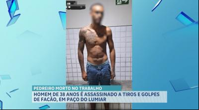 Preso suspeito de envolvimento na morte de pedreiro a tiros na Grande Ilha