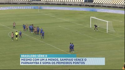 Sampaio vence Parnahyba e conquista primeira vitória na Série D