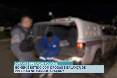 Operação policial captura líder do tráfico de drogas no Parque Araçagy