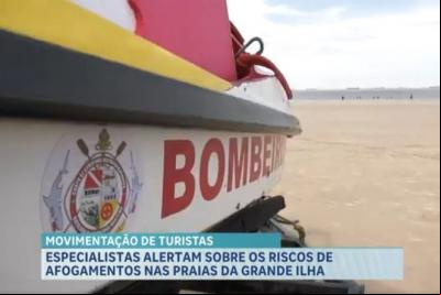 Corpo de Bombeiros intensifica prevenção contra afogamentos nas praias da capital