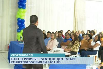 Haiflex promove evento de bem-estar e empreendedorismo 