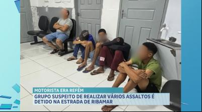 PM conduz grupo por suspeita de assaltos na Cohama, em São Luís