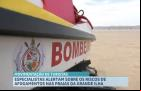 Corpo de Bombeiros intensifica prevenção contra afogamentos nas praias da capital