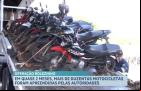 Polícia apreende mais de 25 motocicletas em operação no Elevado da Cohama
